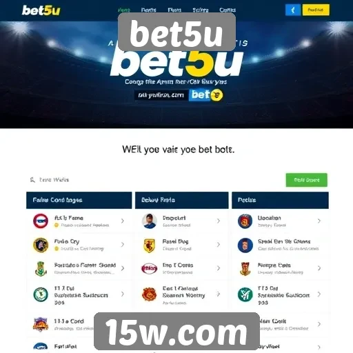 Vantagens de usar o site bet5u para apostas online